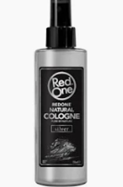 Flacon de cologne naturelle RedOne, Silver