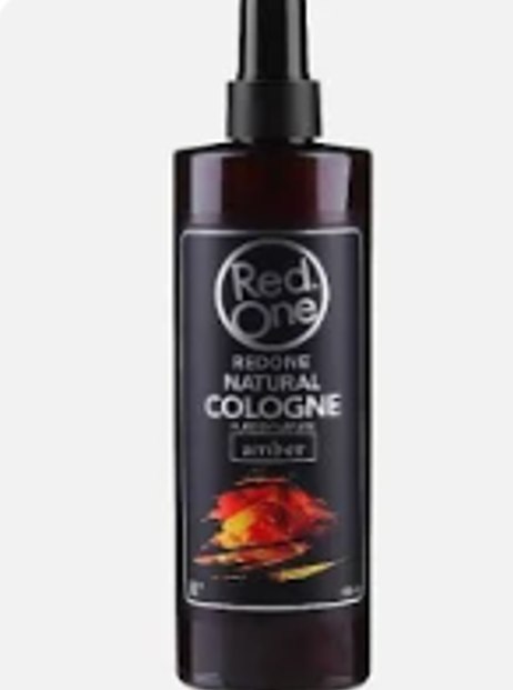 Flacon de cologne naturelle RedOne, Amber