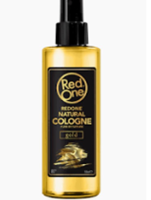 Flacon de cologne naturelle RedOne, Gold