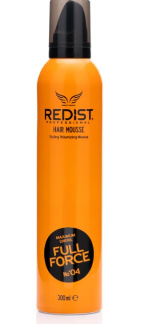 Bombe de mousse coiffante Redist Hair Mousse Full Force No 04